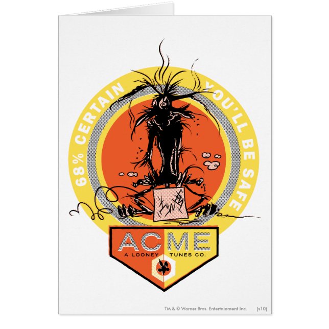 WILE E. COYOTE™ Acme - 68 % Certain Vous Serez en  (Devant)