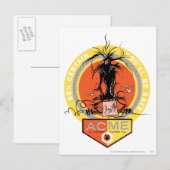 WILE E. COYOTE™ Acme - 68% zeker dat je veilig ben Briefkaart (Voorkant / Achterkant)