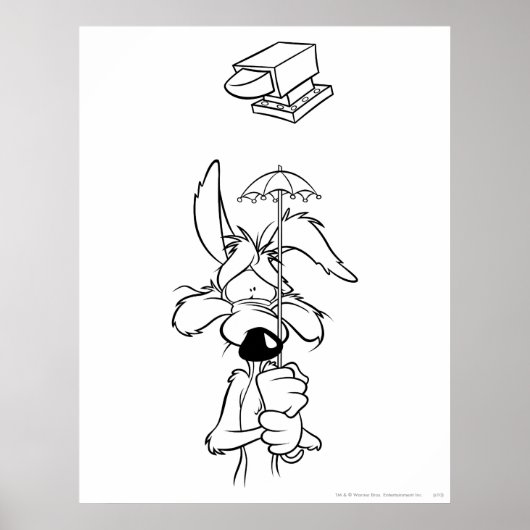 Wile E Coyote Acme Products Poster (Voorkant)