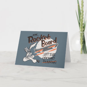 WILE E. COYOTE™ ACME Raketbord Kaart