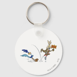 Wile E Coyote and ROAD RUNNER™ Acme Products 7 Sleutelhanger