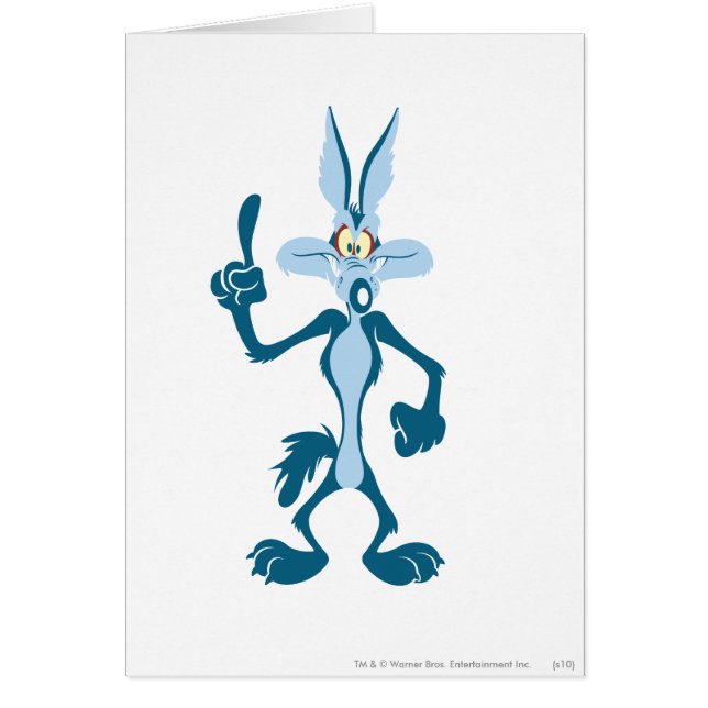 WILE E. COYOTE™ Bleu Aha! (Devant)