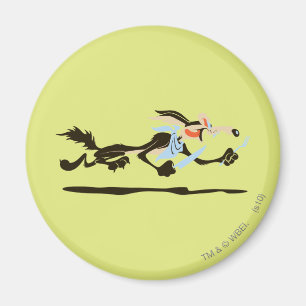 WILE E. COYOTE™ Chasing diner Magneet