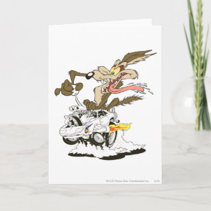 WILE E. COYOTE™ Crazy Bestuurder Kaart