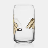 WILE E. COYOTE™ DREIGENDE Doom Blikvorm Glas (Links)