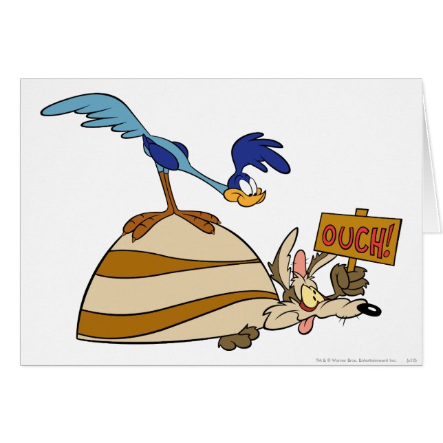 WILE E. COYOTE™ en ROAD RUNNER™ Boulder (Voorkant Horizontaal)