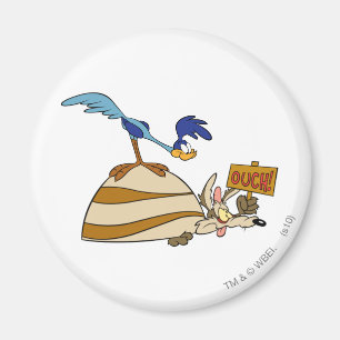 WILE E. COYOTE™ en ROAD RUNNER™ Kei Magneet