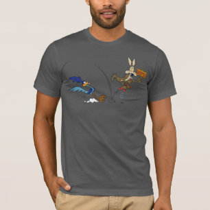 WILE E. COYOTE™ en ROAD RUNNER™ Pogo Stick T-shirt