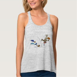 WILE E. COYOTE™ en ROAD RUNNER™ Pogo Stick T-shirt