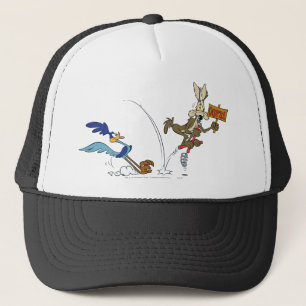 WILE E. COYOTE™ en ROAD RUNNER™ Pogo Stick Trucker Pet