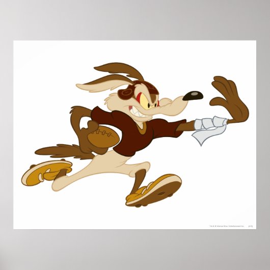 WILE E. COYOTE™ Football Poster (Voorkant)