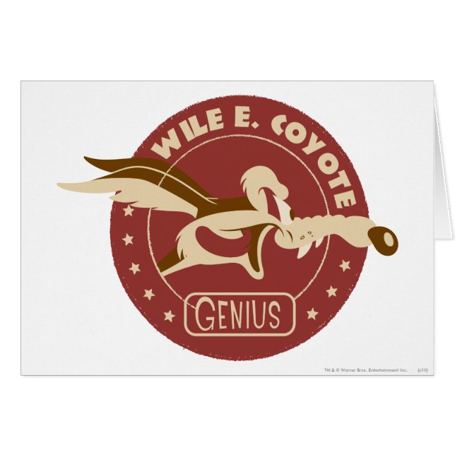 Wile E. Coyote Genius (Devant horizontal)