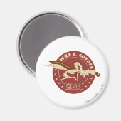 Wile E. Coyote Genius Magneet (Voorkant / Achterkant)