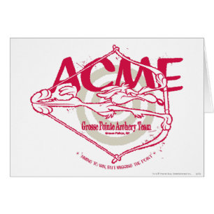 WILE E. COYOTE™ Grosse Pointe Archery Team