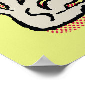 Wile E. Coyote Hard Landing Poster (Hoek)