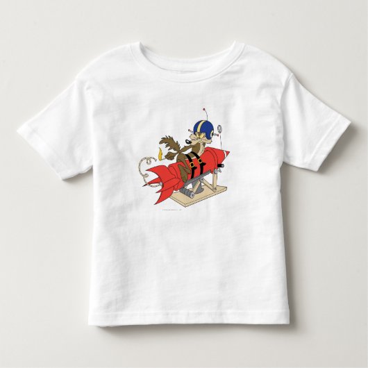 WILE E. COYOTE™ lanceert rode raket Kinder Shirts (Voorkant)