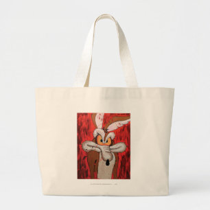 Wile E Coyote Red Fury Grote Tote Bag