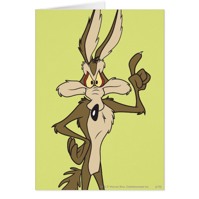 Wile E. Coyote Standing Tall (Voorkant)