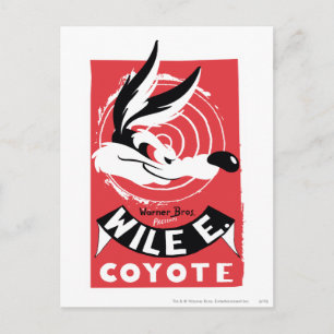 WILE E. COYOTE™ Warner Bros. Cadeaus poster Briefkaart
