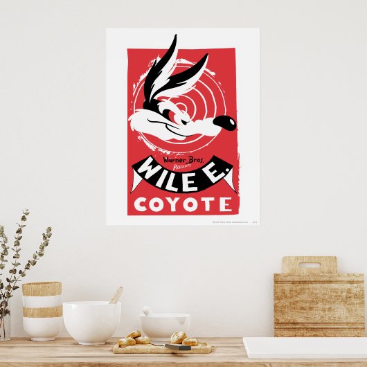 Wile Warner Bros. Presents poster (Cuisine)