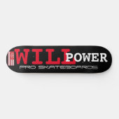 WILER POWER Pro Skateboard JMT USA Skateboard (Horz)