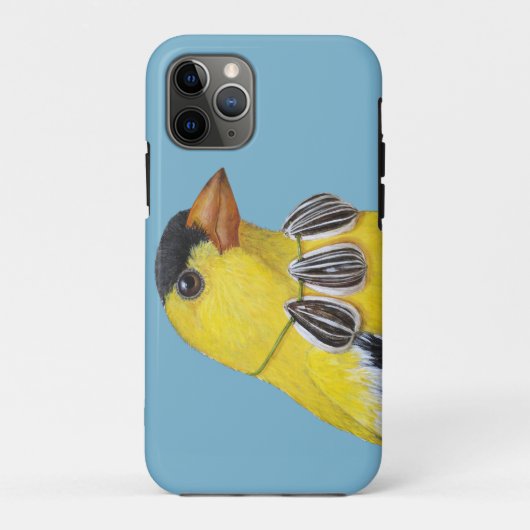 Wiley le Coque goldfinch iPhone 11 Pro (Dos)
