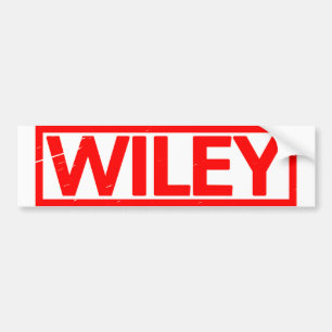 Wiley Stamp Bumpersticker