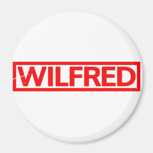 Wilfred Stamp Magneet (Voorkant)