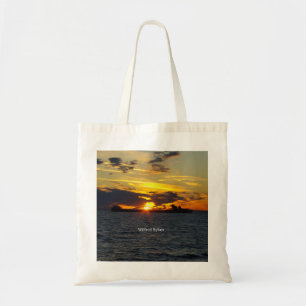 Wilfred Sykes au sac fourre-tout du coucher du sol
