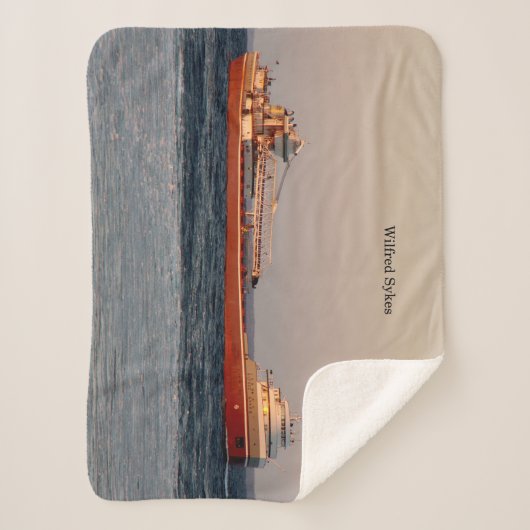 Wilfred Sykes couverture sherpa (Devant)