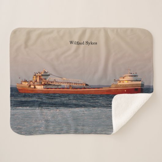 Wilfred Sykes couverture sherpa (Devant (Horizontal))