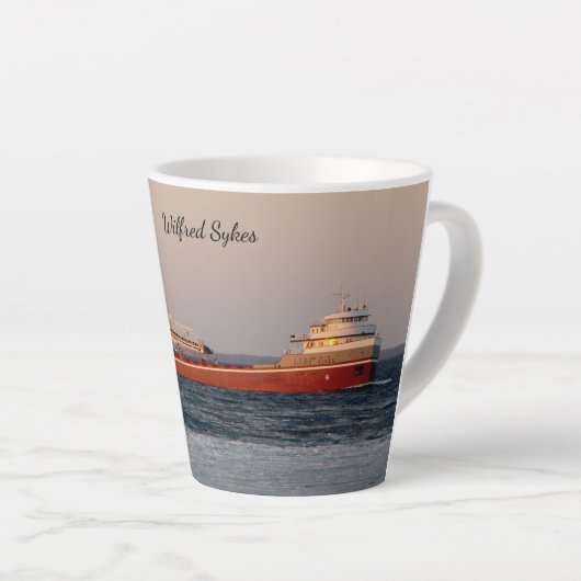 Wilfred Sykes latte mug (Angle droit)