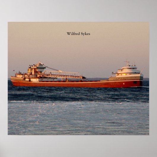 Wilfred Sykes poster (Voorkant)