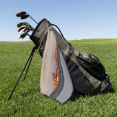 Wilfred Sykes serviette de golf (Vert)