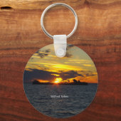 Wilfred Sykes sunset key chain Sleutelhanger (Voorkant)