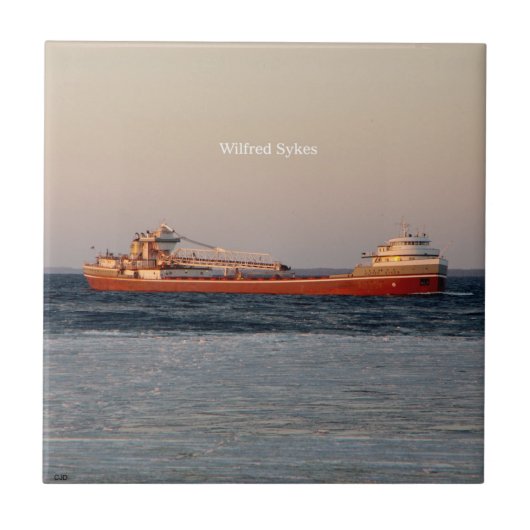 Wilfred Sykes tegel Tegeltje (Voorkant)