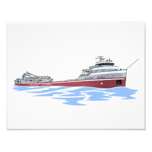 Wilfred Sykes-zelfontladder binnenland Foto Afdruk