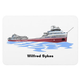 Wilfred Sykes-zelfontladder binnenland Magneet