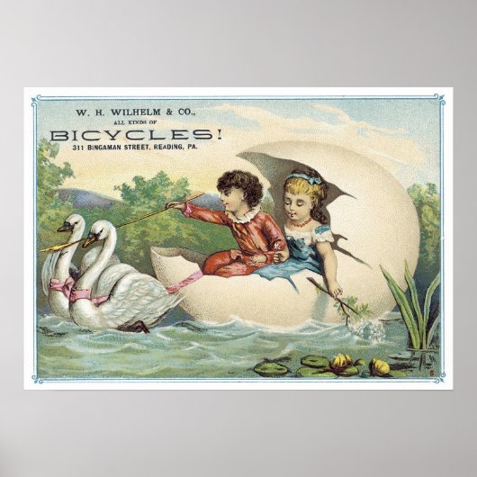 Wilhelm Bicycles Poster (Voorkant)