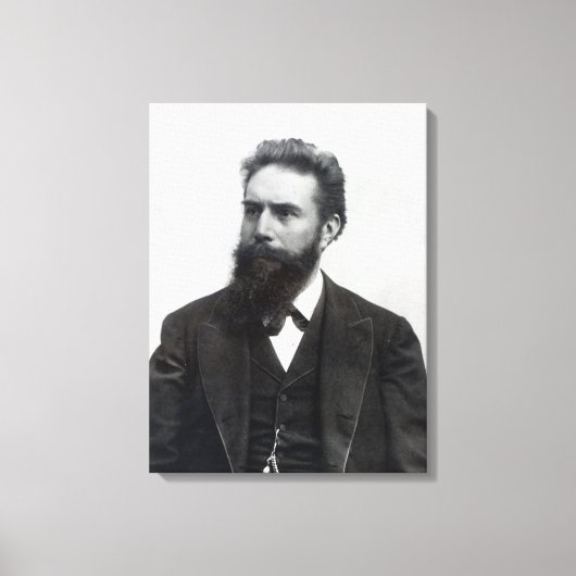 Wilhelm Rontgen Canvas Afdruk (Voorkant)