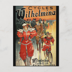 Wilhelmina Cycle & Co. Ltd Zeist-Holland Briefkaart