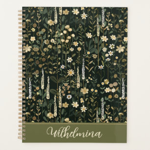 Wilhelmina Dark Daisy Floral