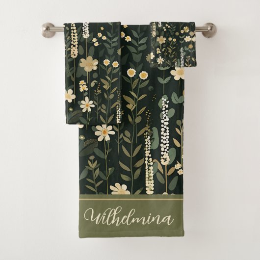 Wilhelmina Dark Daisy Floral (En situation)