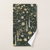 Wilhelmina Dark Daisy Floral (Serviette à main)