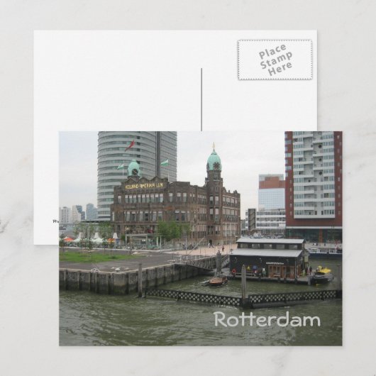 Wilhelminakade Briefkaart (Voorkant / Achterkant)