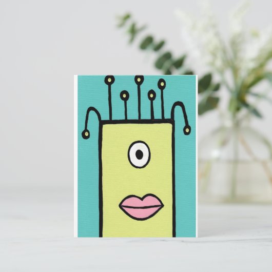 Wilhemola postcard briefkaart (Staand voorkant)