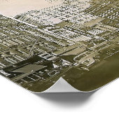 Wilkes-Barre Pa van 1930. Poster (Hoek)