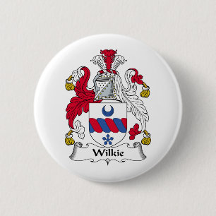 Wilkie Family Crest Ronde Button 5,7 Cm