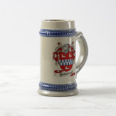 Wilkinson Coat of Arms Stein - Family Crest Bierpul (Voorkant rechts)