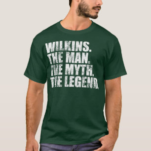 WilkinsWilkins Familienaam Wilkins Achternaam Wilk T-shirt
